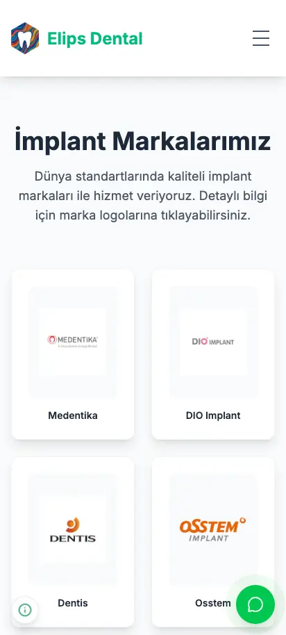 Elips Dental Center ana sayfa